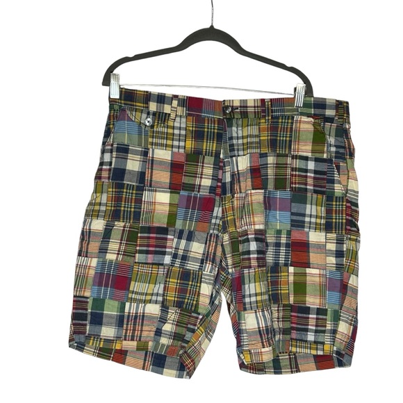 Ralph Lauren Other - Vintage Ralph Lauren Authentic India Madras Plaid 100% Cotton Men Shorts Size 38